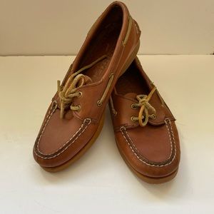 Sperry Top siders tan boat shoes